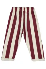 Bas de survêtement garçon bordeaux 2-5 ans - Lot