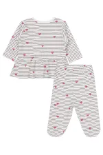 Bebek Pijama Takımı 0-24 Ay Ekru - Paket