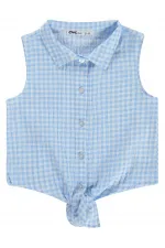 T-shirt pour fille, 2-5 ans, bleu clair - Lot