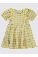 Robe et gilet jaunes pour fille de 2 à 5 ans - Emballage