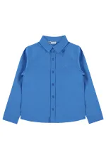 T-shirt garçon, 10-13 ans, turquoise foncé - Lot