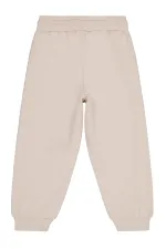 Erkek Çocuk Eşofman Altı 10-13 Yaş Bej - Paket