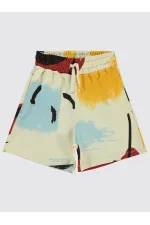 Erkek Çocuk Şort 10-13 Yaş Koyu Bakır - Paket