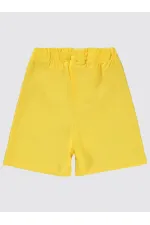 Erkek Çocuk Şort 2-5 Yaş Sarı - Paket