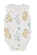 Bebek Çıtçıtlı Badi 0-24 Ay Ekru - Paket