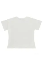 Kız Çocuk Tişört 6-9 Yaş Ekru - Paket