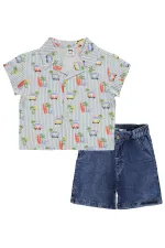 Bebek Takım 0-24 Ay Mavi - Paket