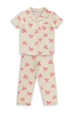 Ensemble pyjama fille, 10-13 ans, ivoire - Emballage