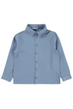Boys' Shirt, Ages 6-9, Light Indigo - Pack