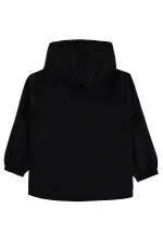 Erkek Çocuk Yağmurluk 6-9 Yaş Siyah - Paket