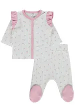 Baby Pajama Set 0-24 Months, Off-White - Package