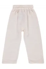 Boys' Trousers, Ages 2-5, Beige - Pack