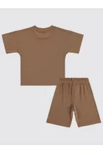 Boys Set 6-9 Years Old Brown - Package