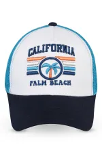 Bonnet garçon, 6-9 ans, blanc - Emballage