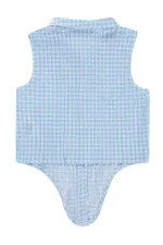 T-shirt pour fille, 2-5 ans, bleu clair - Lot