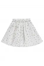 Kız Çocuk Etek 2-5 Yaş Kırık Beyaz - Paket