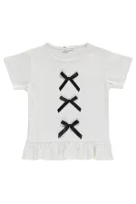 Girls' Outfit Set 2-5 Years Old, Off-Black - Package