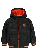 Erkek Çocuk Mont 6-9 Yaş Antrasit - Paket