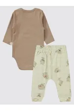 Baby Set 0-24 Months Brown - Package