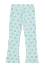 Leggings pour filles, 6-9 ans, vert menthe clair - Lot