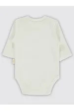 Body bébé à boutons-pression 0-24 mois écru - Emballage