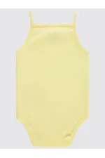 Body bébé à boutons-pression jaune 12-18-24 mois - Emballage