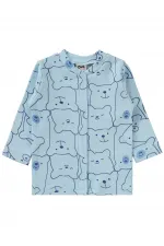 Bebek Pijama Takımı 0-24 Ay Açık Mavi - Paket