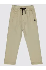 Erkek Çocuk Pantolon 6-9 Yaş Bej - Paket