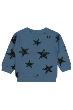 Erkek Çocuk Sweatshirt 2-5 Yaş İndigo - Paket