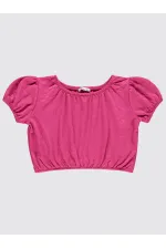 Girls' T-Shirt 10-13 Years Bright Pink - Package