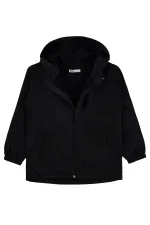 Erkek Çocuk Yağmurluk 6-9 Yaş Siyah - Paket