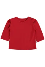 Bebek Sweatshirt 0-24 Ay Kırmızı - Paket