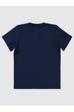Boys T-Shirt 6-9 Years Old Navy Blue - Pack