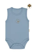 Bebek Çıtçıtlı Badi 0-24 Ay Mavi - Paket