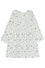 Ensemble gilet et robe pour fille de 6 à 9 ans, couleur écru - Pack