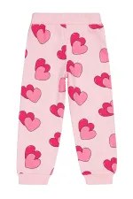 Girls Tracksuit Bottoms Km 2-5 Years Pink - Package