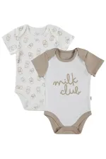 Bebek Çıtçıtlı Badi 0-24 Ay Ekru - Paket