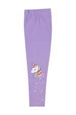 Collants violets pour fille de 2 à 5 ans - Emballage