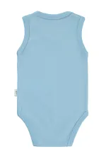 Bebek Çıtçıtlı Badi 0-24 Ay Mavi - Paket