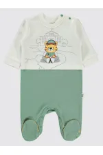 Grenouillères bébé 0-24 mois kaki - Emballage