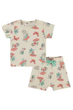 Ensemble bébé 0-24 mois beige clair - Emballage