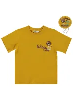 Boys' T-Shirt, Ages 2-5, Dark Mustard - Pack Boys' T-Shirt, Ages 2-5, Dark Mustard - Pack