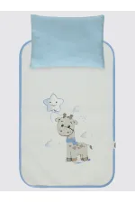 Matelas à langer pour bébé 0-24 mois bleu - Emballage