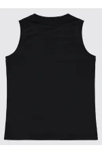 Lot de t-shirts noirs pour garçons de 6 à 9 ans