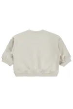 Bebek Sweatshirt 0-24 Ay Açık Bej - Paket