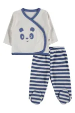 Bebek Zıbın Setleri 0-24 Ay Lacivert - Paket