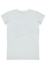 Kız Çocuk Tişört Km 10-13 Yaş Kırık Beyaz - Paket