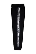 Girls Tracksuit Bottoms 6-9 Years Black - Pack