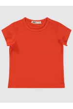Girls T-Shirt 2-5 Years Old Dark Orange - Package