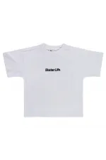 Erkek Çocuk Tişört 2-5 Yaş Beyaz - Paket